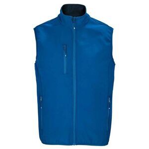SOLS Mens Falcon Softshell Recycled Body Warmer / Royal Blue